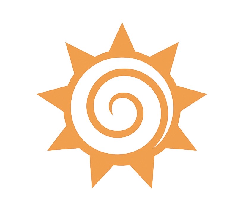 Shakti Icon Spiritual power chakra - Shakti energy symbol